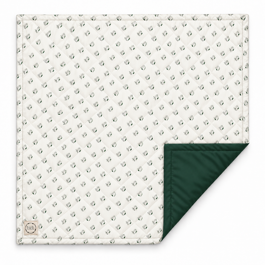 Waterproof Play Mat - Hydrangea Grey 