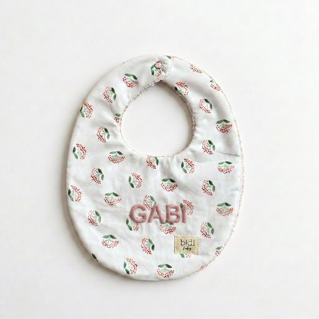 Babero Hortensia Personalizable