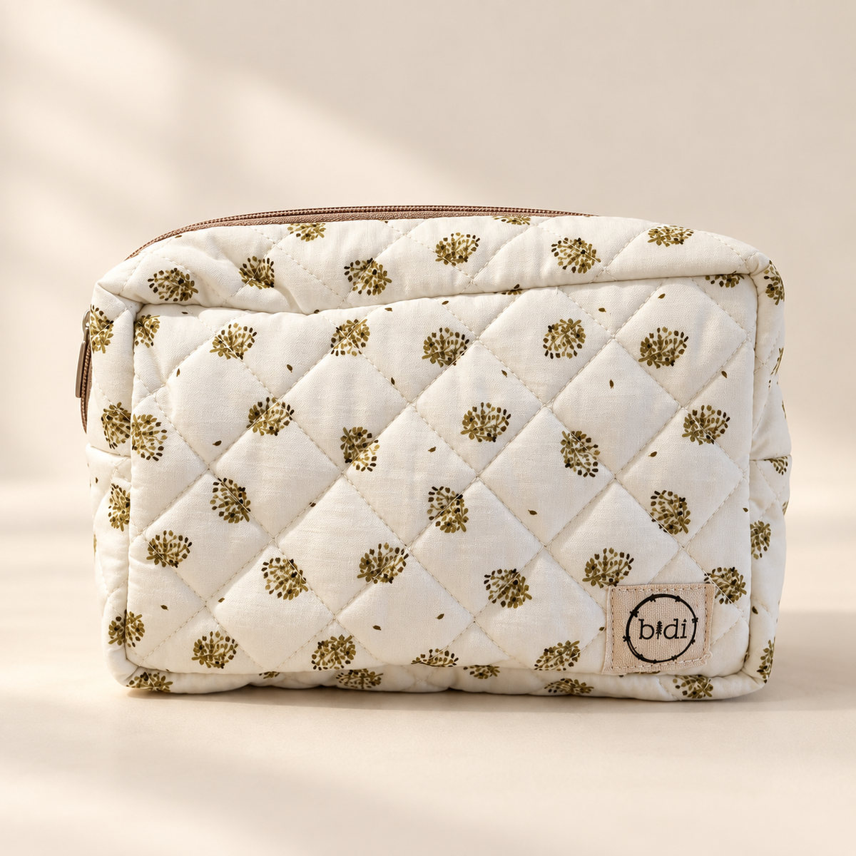 Waterproof Toiletry Bag · Eucalyptus Mustard